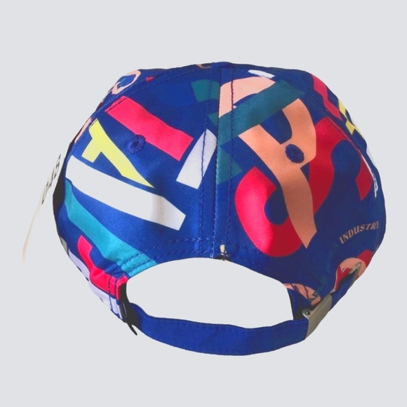 Staple NWT Men’s Streetwear Blue Red Orange Yellow Graphic Snap-Back Hat - Picture 3 of 7